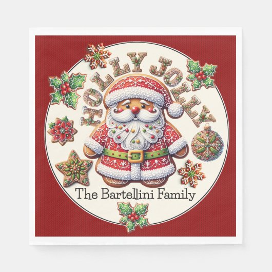 Precious Santa Servet (Voorkant)