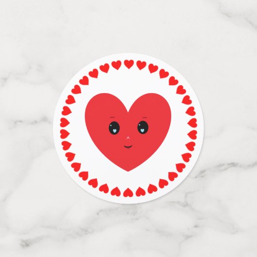 Precious Times Heart Confetti (Kleine voorkant)