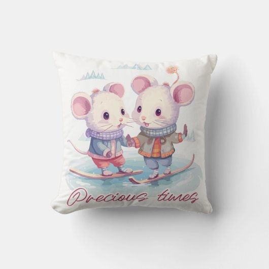 Precious times kussen (Voorkant)