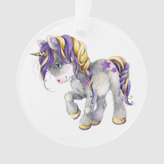 Precious Unicorn Ornament (voorkant)