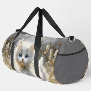 Precious White Kitten Plunjezak