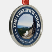 Precipice Trail Metalen Ornament (Rechts)