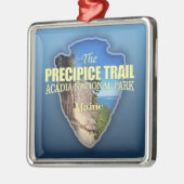 Precipice Trail (pijlpunt) Metalen Ornament (Links)