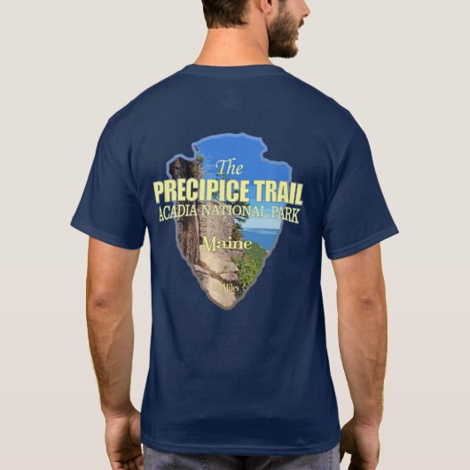 Precipice Trail (pijlpunt) T-shirt (Achterkant)