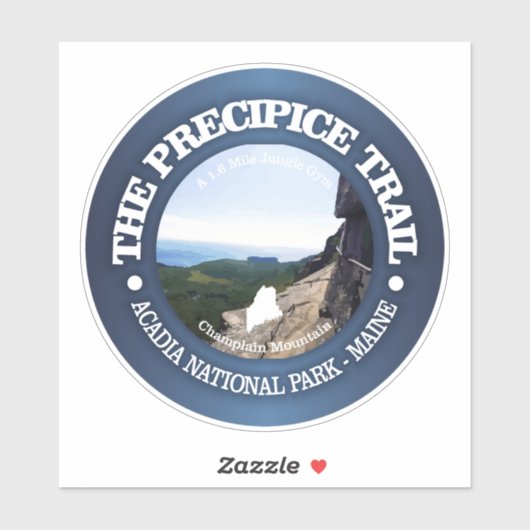 Precipice Trail Sticker (Vel)