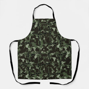 Precisie achtervolging: jacht motief camouflage pa schort