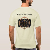 Precisie Focus | Tactische Vintage Grafische T-Shi T-shirt (Achterkant)