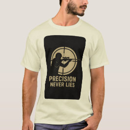 Precisie Focus | Tactische Vintage Grafische T-Shi T-shirt
