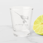 Precisie in elke worp shot glas (Achterkant)