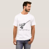 Precisie in elke worp t-shirt (Voorkant volledig)