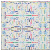 Precisie kunst Cubistisch-realisme Stof (Swatch)