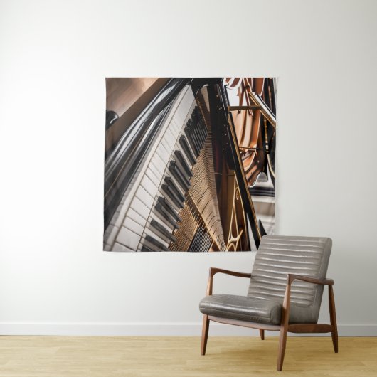 Precisie onthuld #1 wandkleed (In Situ (horizontaal))