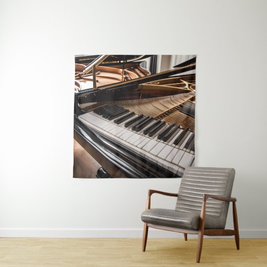 Precisie onthuld #1 wandkleed (In situ)