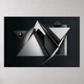 Precisie-overlays van veelhoeken poster (Voorkant)