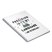 Precision is My Language – Detail-Driven Pro Notitieboek (Rechterzijde)