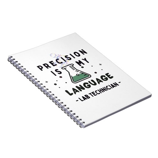 Precision is My Language – Detail-Driven Pro Notitieboek (Rechterzijde)