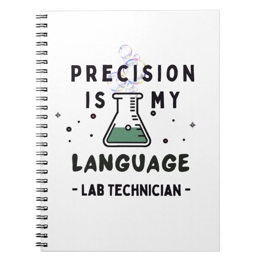 Precision is My Language – Detail-Driven Pro Notitieboek (Voorkant)