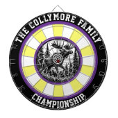 Precision Moose Forest Target Art Dartbord (Voorkant)