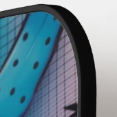 Precision Target Aqua Dot Grid Pro Pickleball Pickleball Paddle (Links Detail)