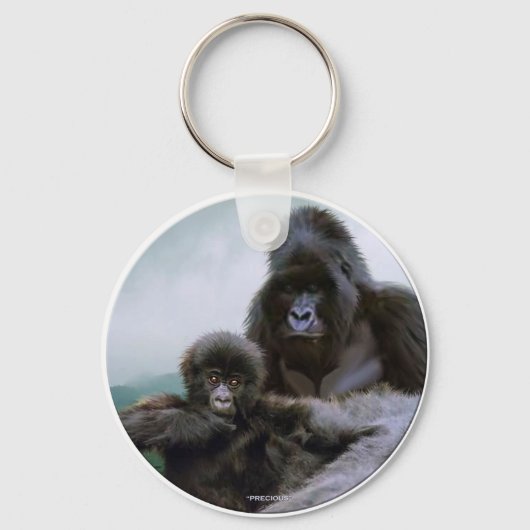 PRECIUS ~ Mtn Gorilla Key-chain Sleutelhanger (Voorkant)