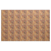 PreColumbia Peruvian Wari Jaguar Tribal Pattern Stof (Fat Quarter)