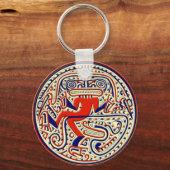 PreColumbiaans mythologisch dier Sleutelhanger (Voorkant)