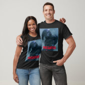Predator 1987 Yautja zwart T-shirt (Unisex)