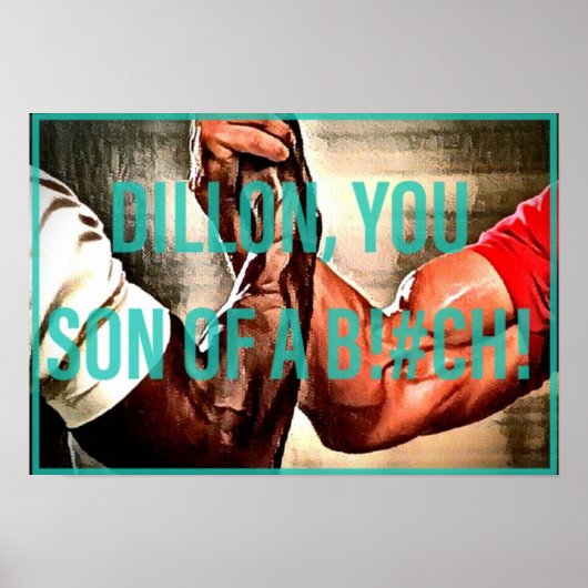 PREDATOR EPIC HAND SHAKE POSTER (Voorkant)