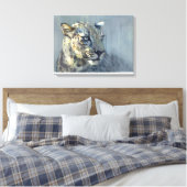 Predator II Canvas Afdruk (Insitu (Slaapkamer))