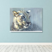 Predator II Canvas Afdruk (Insitu (Houten vloer))