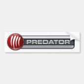 Predator Inc. Gear Logo Bumpersticker (Voorkant)