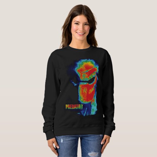 Predator Movie Thermal Vision T Shirt _ Stickers (Voorkant volledig)