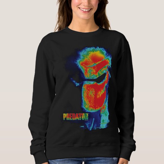 Predator Movie Thermal Vision T Shirt _ Stickers (Voorkant)