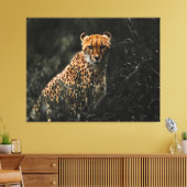 Predator of Prey Staredown Canvas Afdruk (Insitu (Woonkamer))