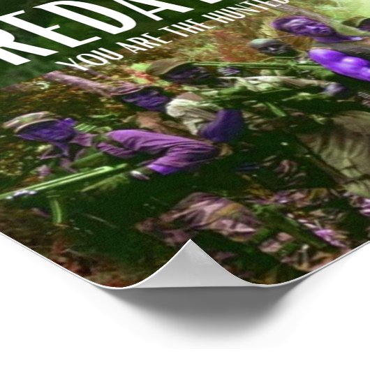 Predator U bent de jager Poster (Hoek)