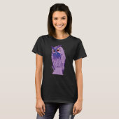 Predator Vogel Bos Dier Leuke Uil 1 T-shirt (Voorkant volledig)