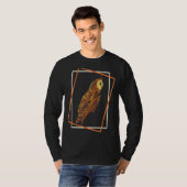 Predator Wise Bird Forest Animal Owl 1 T-shirt (Voorkant volledig)