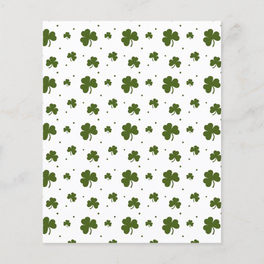 Prediction St. Patrick's Day Green Shamrock (Achterkant)