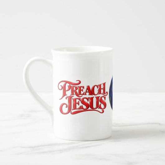 Predik Jezus Porselein Kop (Links)