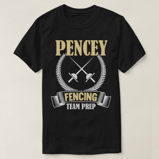 predikaat van een grappig pencey-team t-shirt (Design voorkant)