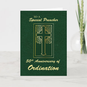 Predikant 50ste verjaardag van priesterwijding gro kaart