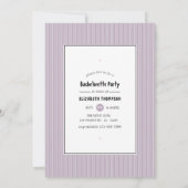 Predikant African American Woman Bachelorette Kaart (Achterkant)