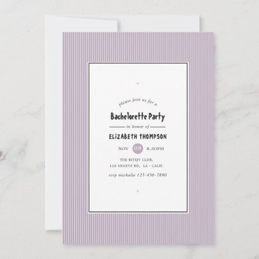 Predikant African American Woman Bachelorette Kaart (Achterkant)