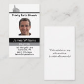 Predikant Custom Visitekaartje (Voorkant / Achterkant)