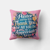 ✝️ Predikant waardering voor de domineesvrouw jubi Kussen (Achterkant)