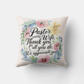 ✝️ Predikant waardering voor de predikantsvrouw ju Kussen (Achterkant)