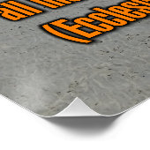 Prediker 3:12-13 WEBU Perfect Poster (Hoek)