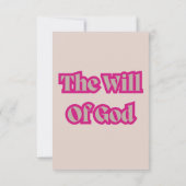 Prediker 3:14 KJV Bijbel Verse Pic Groet Kaart (Achterkant)