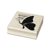 Prediker 3:1 Vlinderbrief Bijbelvers Rubberstempel (Stempel)