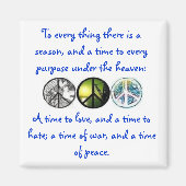 Prediker 3:8 magneet (Voorkant)